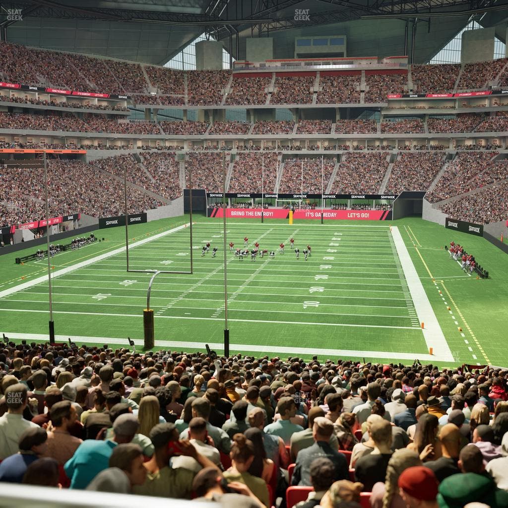 Mercedes-Benz Stadium - Section 136 Seat View