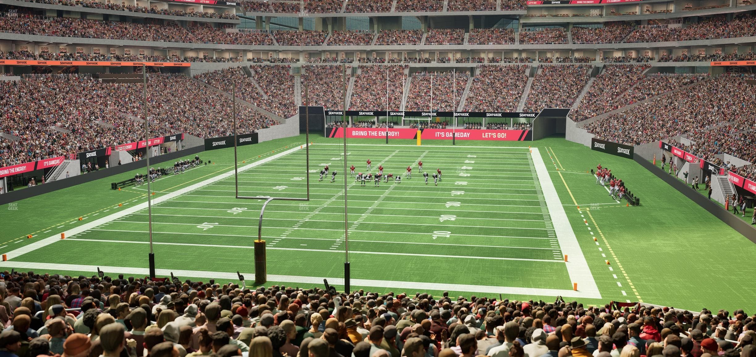Mercedes-Benz Stadium - Section 136 Seat View