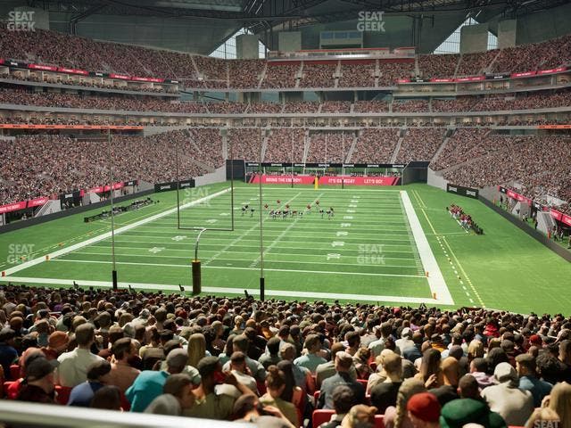 Mercedes-Benz Stadium - Section 136 Seat View