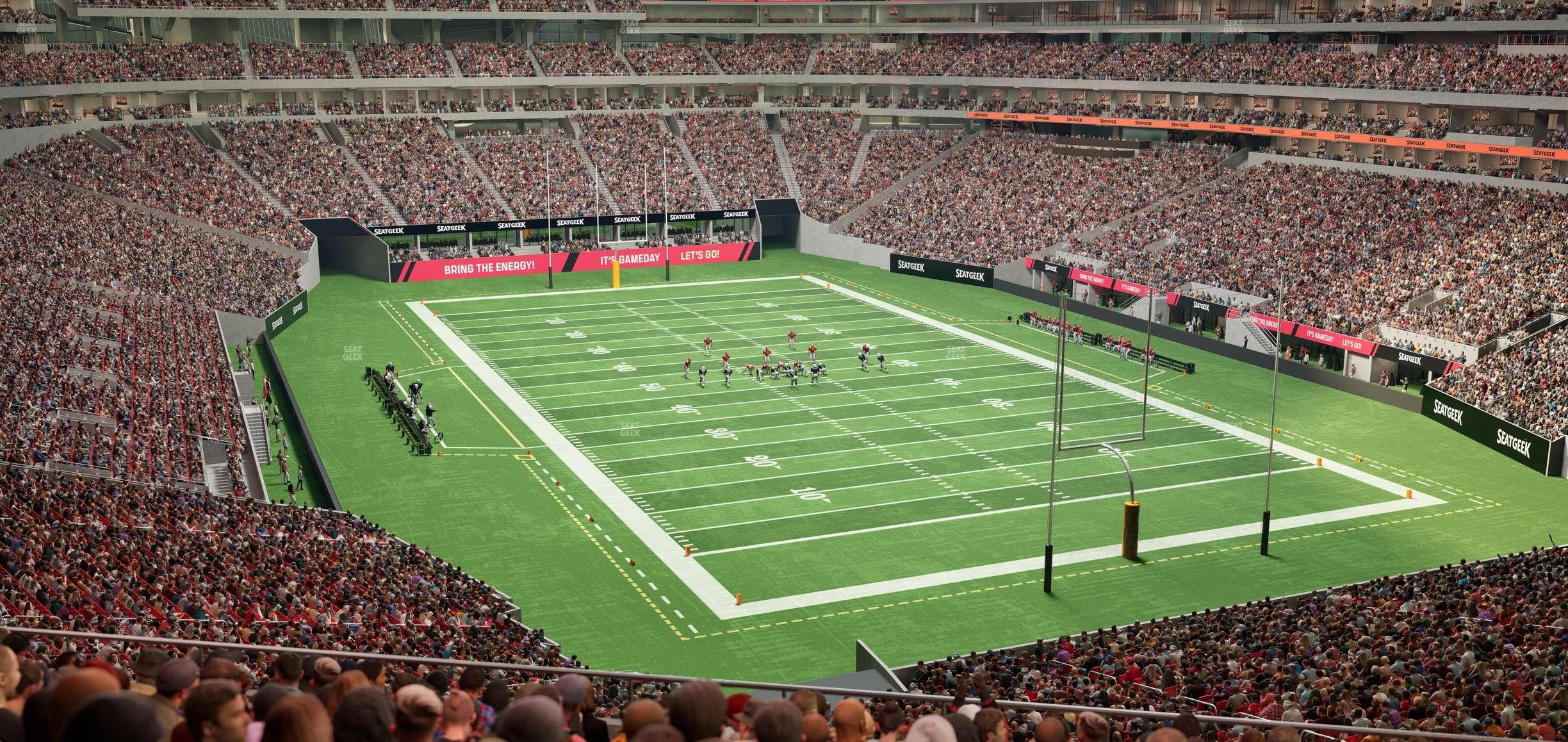 Mercedes-Benz Stadium - Section 201 Seat View
