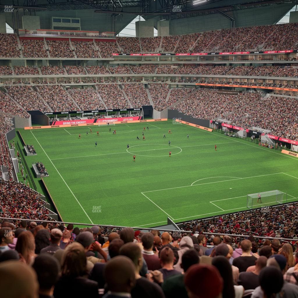 Mercedes-Benz Stadium - Section 201 Seat View