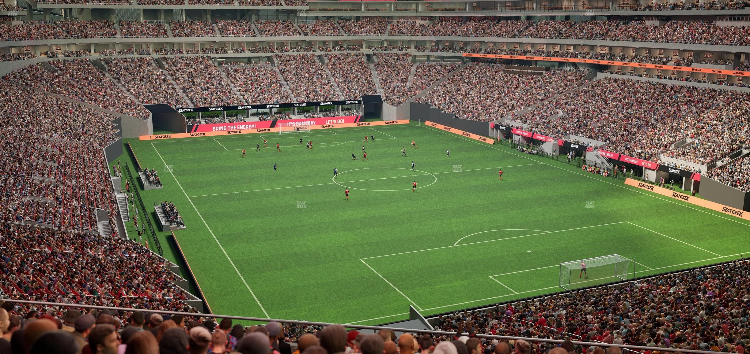 Mercedes-Benz Stadium - Section 201 Seat View