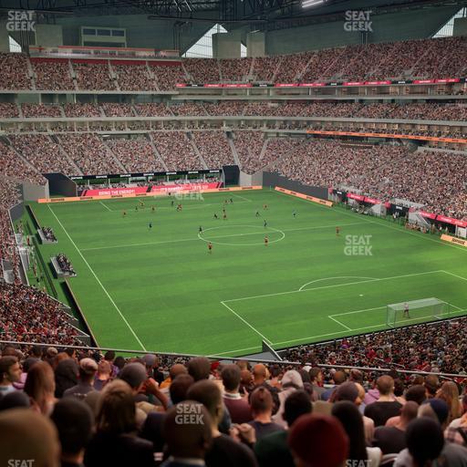 Mercedes-Benz Stadium - Section 201 Seat View