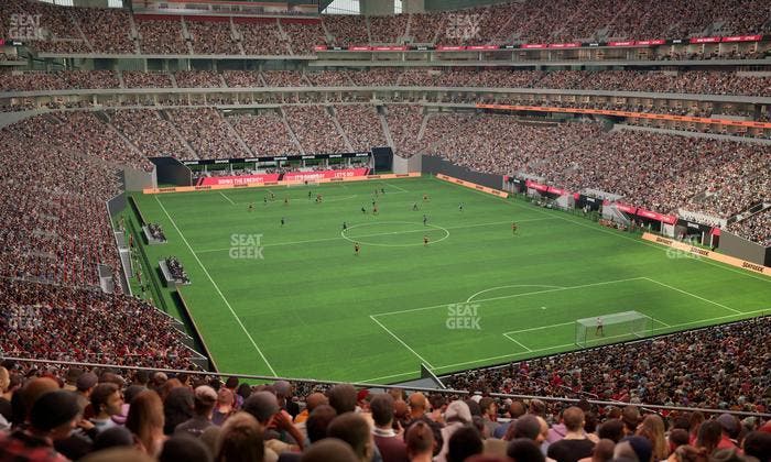 Mercedes-Benz Stadium - Section 201 Seat View