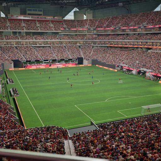 Mercedes-Benz Stadium - Section 201 Seat View