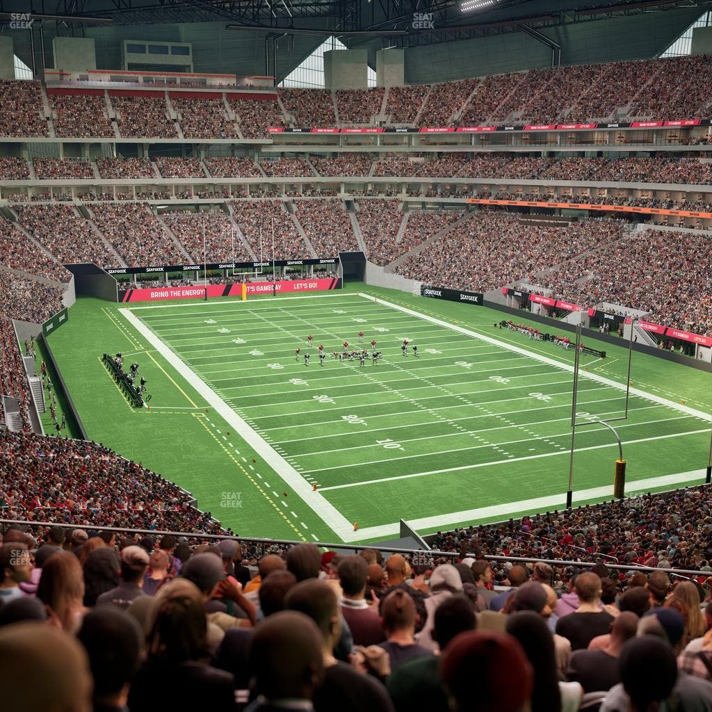 Mercedes-Benz Stadium - Section 201 Seat View
