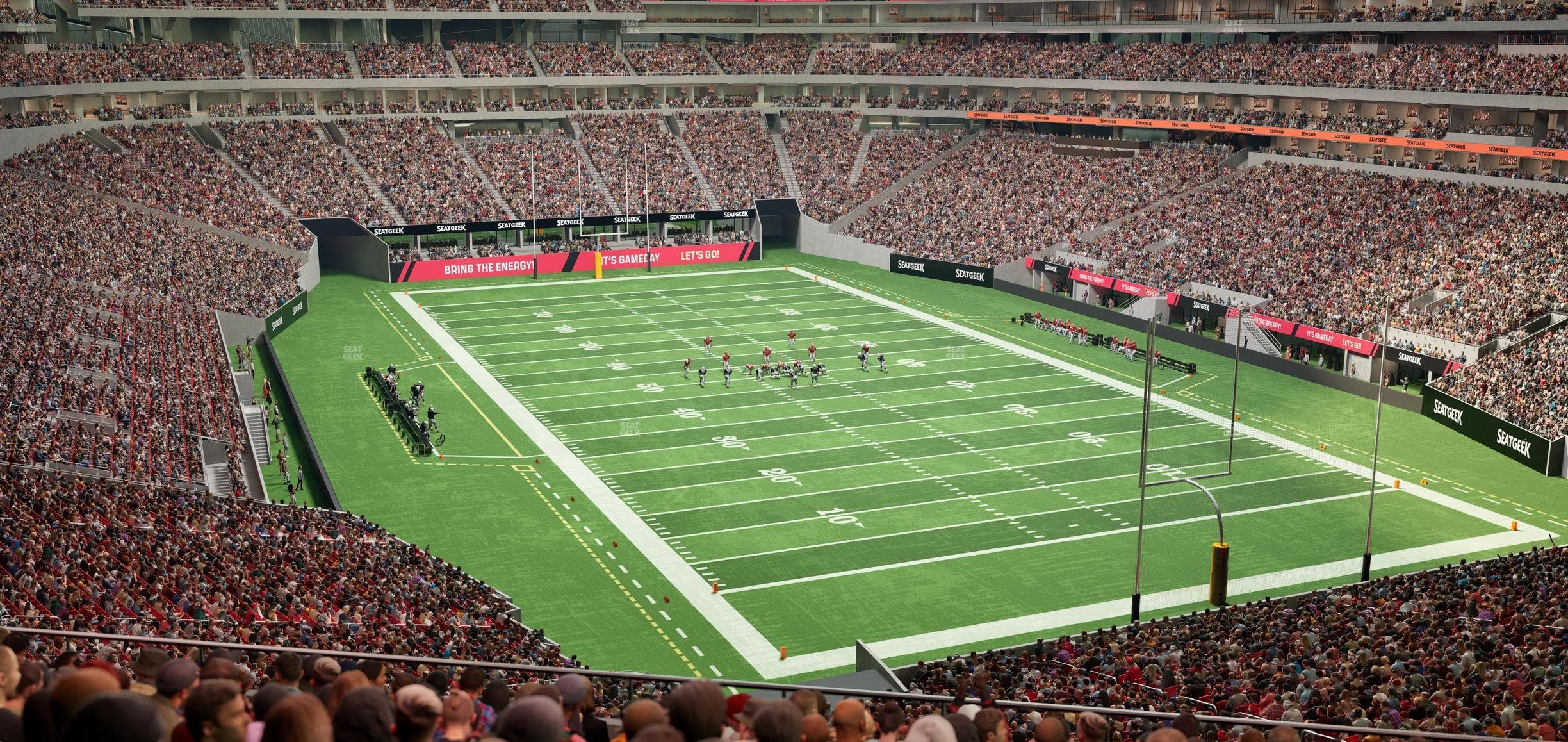 Mercedes-Benz Stadium - Section 201 Seat View