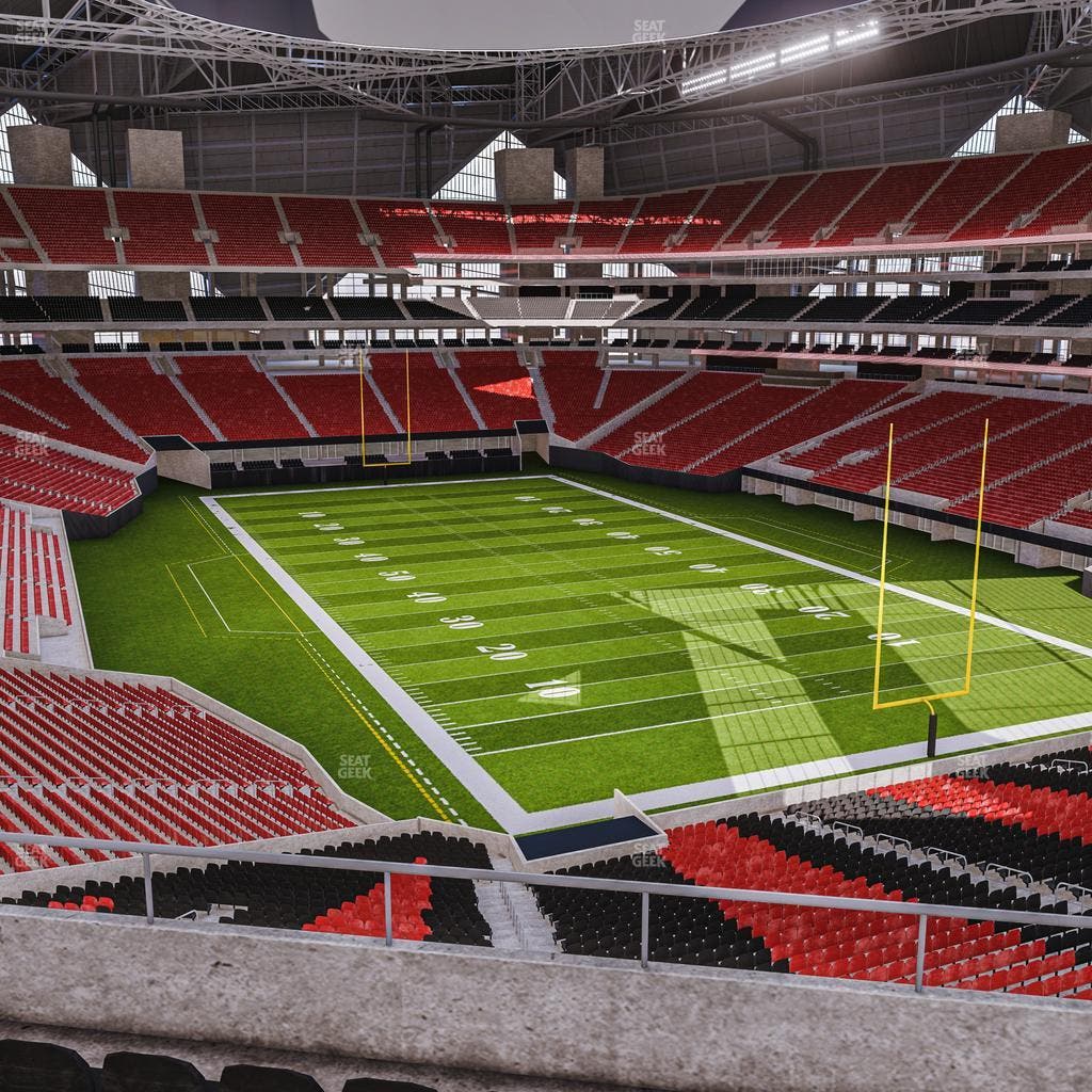 Mercedes-Benz Stadium - Section 201 Seat View