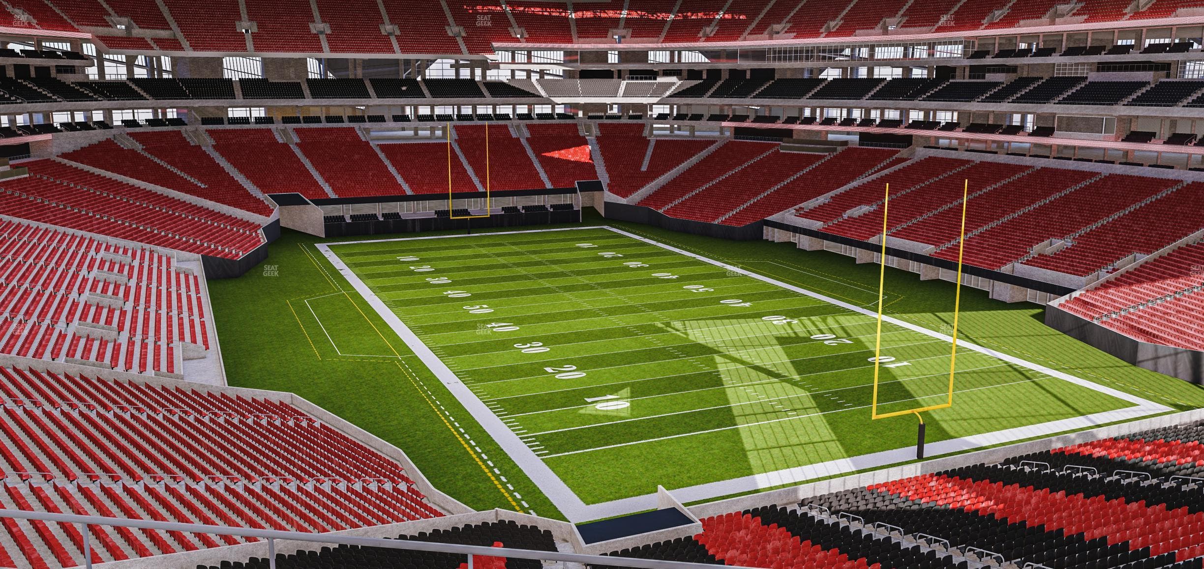 Mercedes-Benz Stadium - Section 201 Seat View