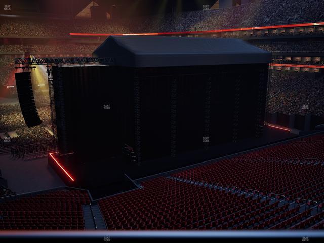 Mercedes-Benz Stadium - Section 201 Seat View