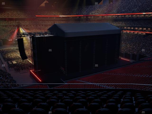 Mercedes-Benz Stadium - Section 201 Seat View