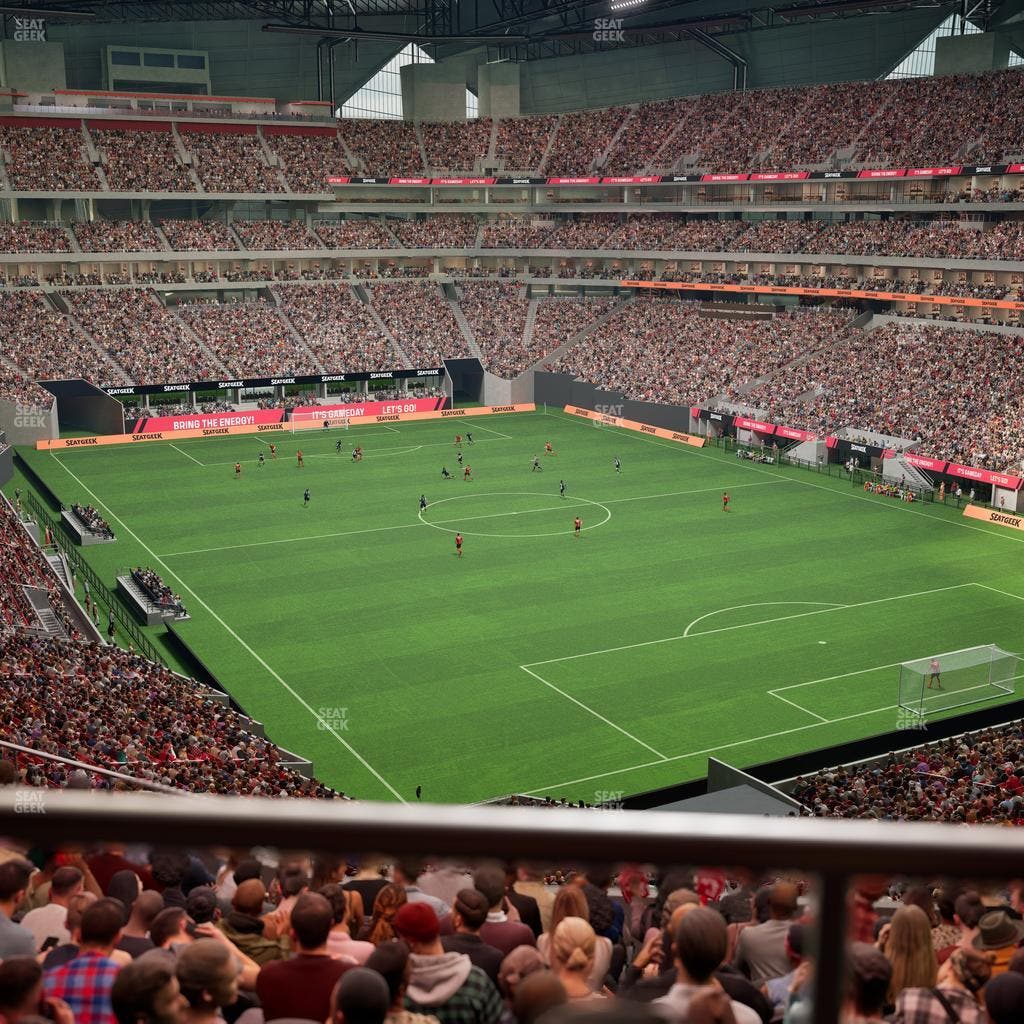 Mercedes-Benz Stadium - Section 202 Seat View