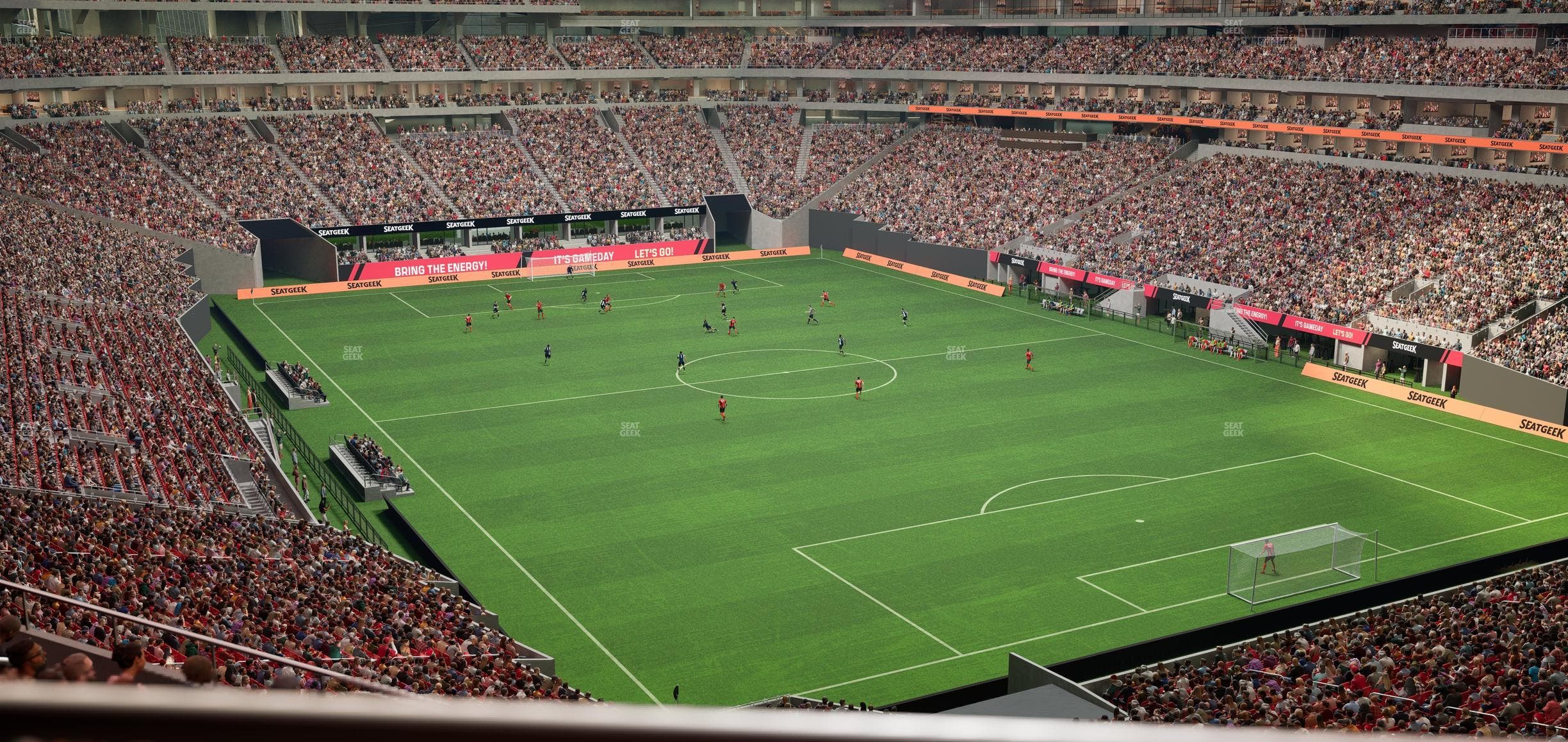 Mercedes-Benz Stadium - Section 202 Seat View