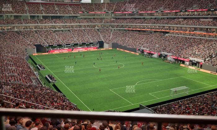 Mercedes-Benz Stadium - Section 202 Seat View