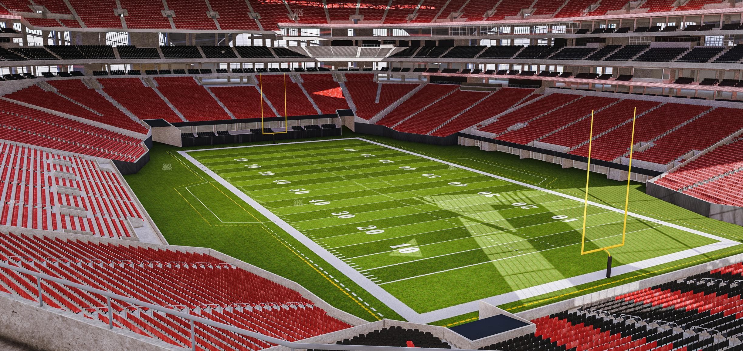Mercedes-Benz Stadium - Section 202 Seat View