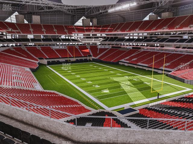 Mercedes-Benz Stadium - Section 202 Seat View