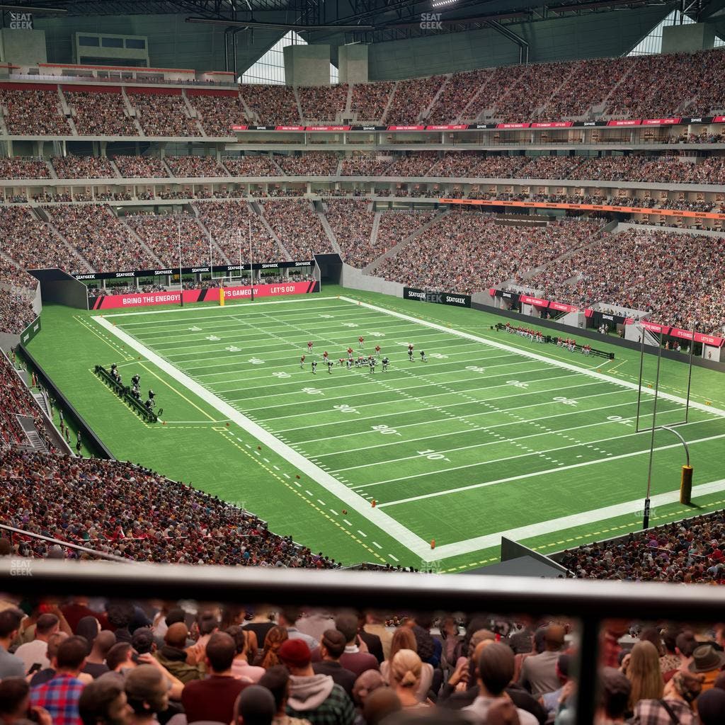 Mercedes-Benz Stadium - Section 202 Seat View