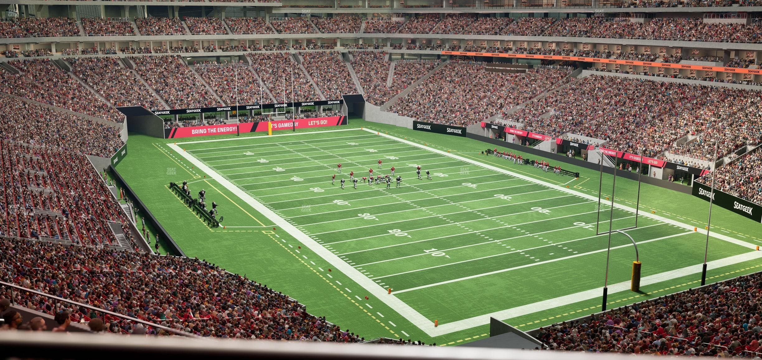 Mercedes-Benz Stadium - Section 202 Seat View