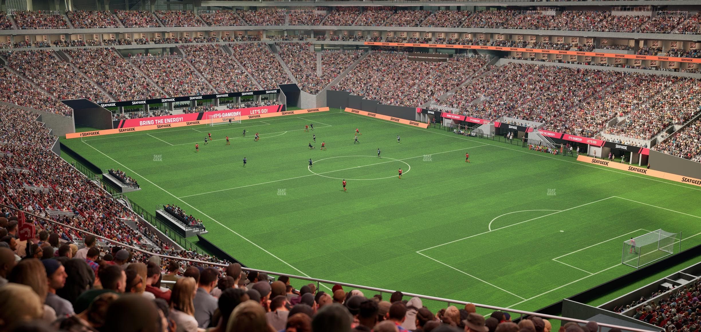 Mercedes-Benz Stadium - Section 203 Seat View