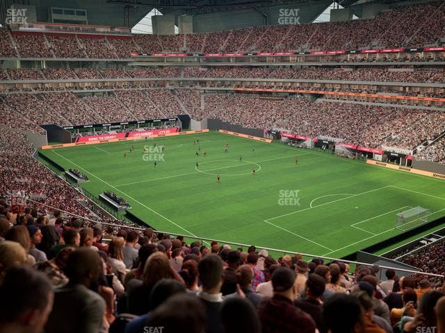 Mercedes-Benz Stadium - Section 203 Seat View