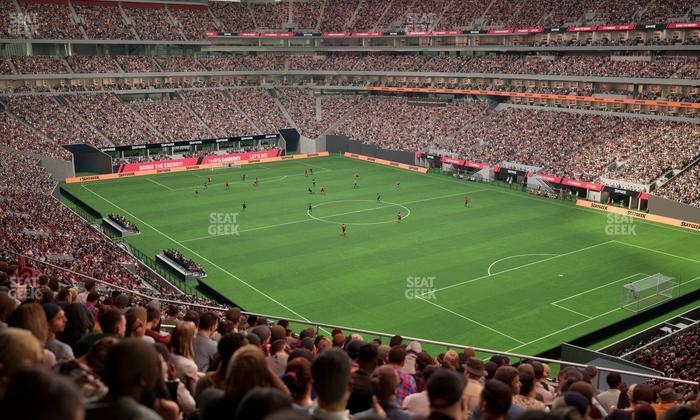 Mercedes-Benz Stadium - Section 203 Seat View