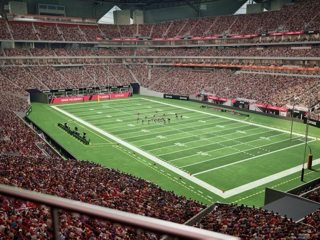 Mercedes-Benz Stadium - Section 203 Seat View