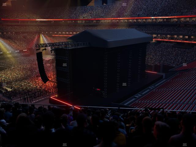 Mercedes-Benz Stadium - Section 203 Seat View