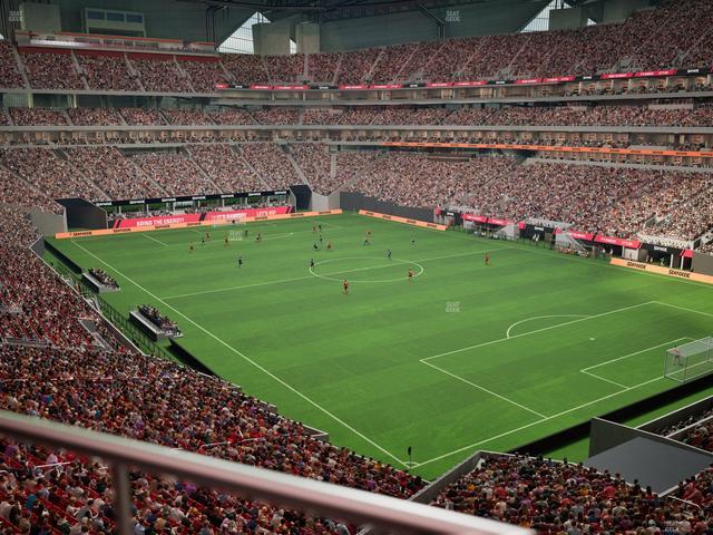 Mercedes-Benz Stadium - Section 203 Seat View