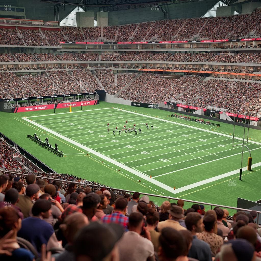 Mercedes-Benz Stadium - Section 203 Seat View