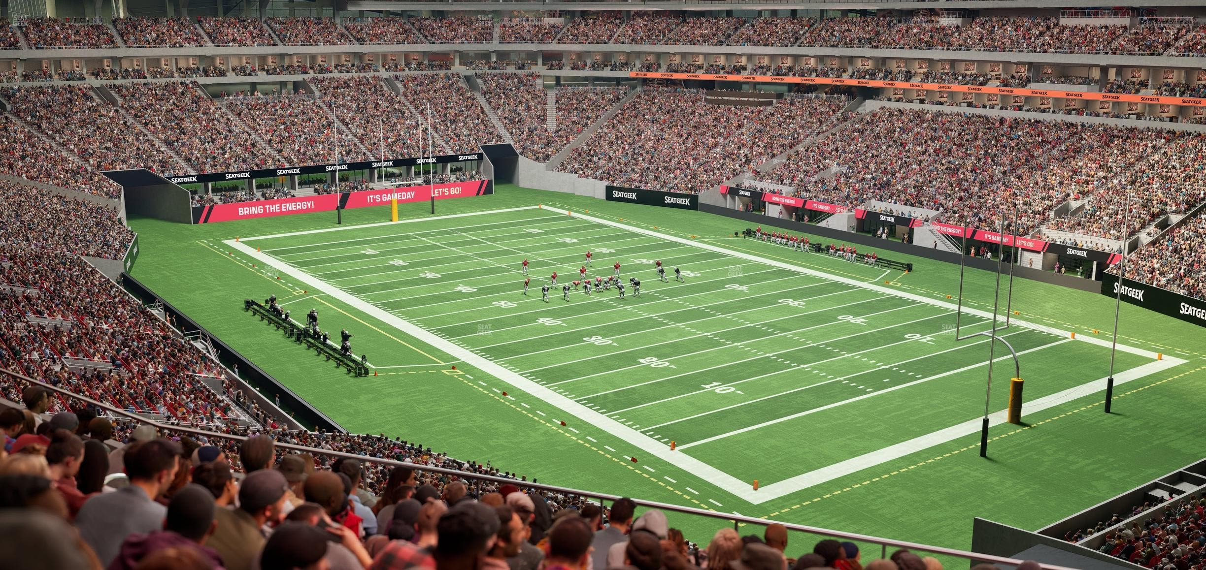 Mercedes-Benz Stadium - Section 203 Seat View