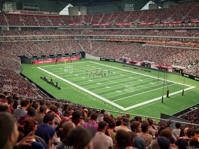 Mercedes-Benz Stadium - Section 203 Seat View