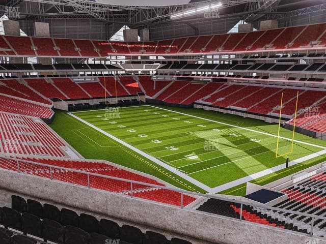 Mercedes-Benz Stadium - Section 203 Seat View