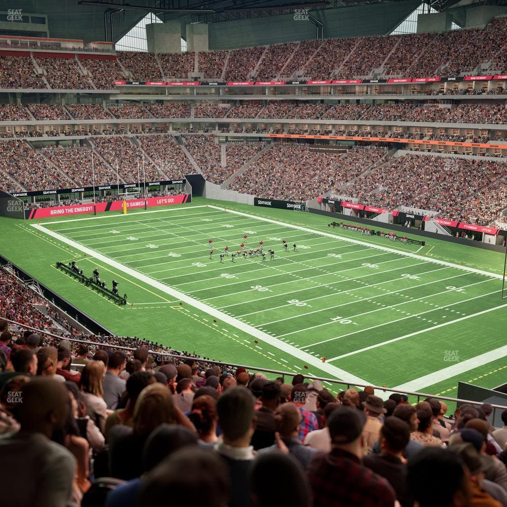 Mercedes-Benz Stadium - Section 203 Seat View