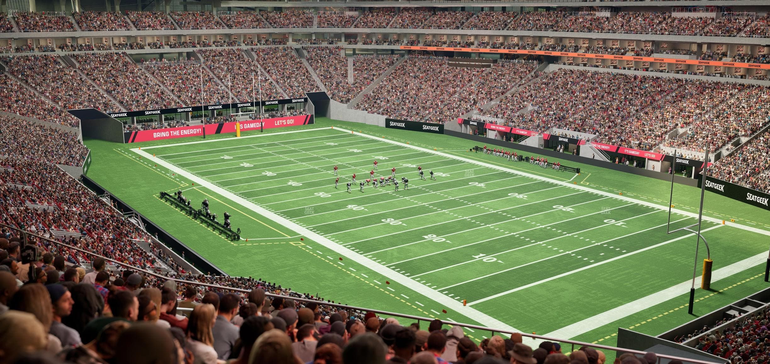 Mercedes-Benz Stadium - Section 203 Seat View