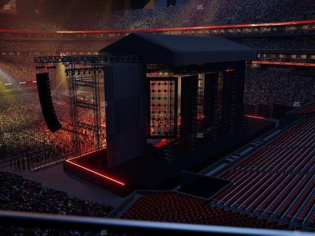 Mercedes-Benz Stadium - Section 203 Seat View