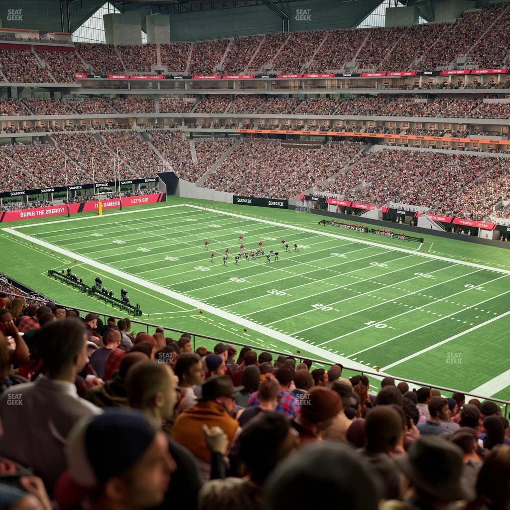 Mercedes-Benz Stadium - Section 204 Seat View