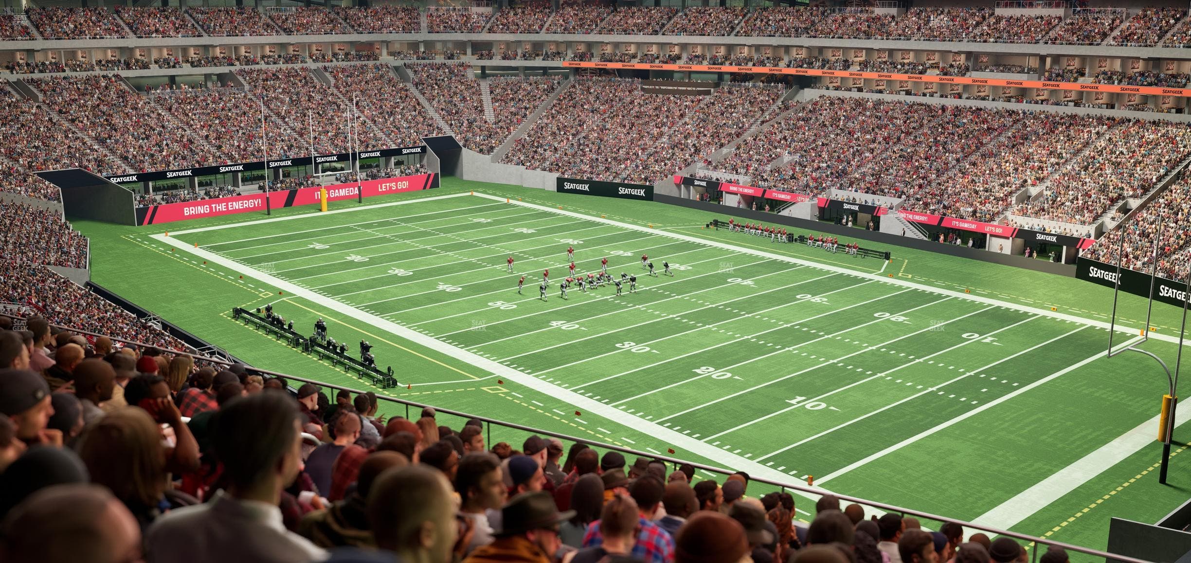 Mercedes-Benz Stadium - Section 204 Seat View