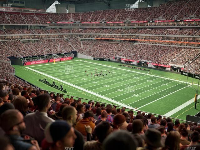 Mercedes-Benz Stadium - Section 204 Seat View