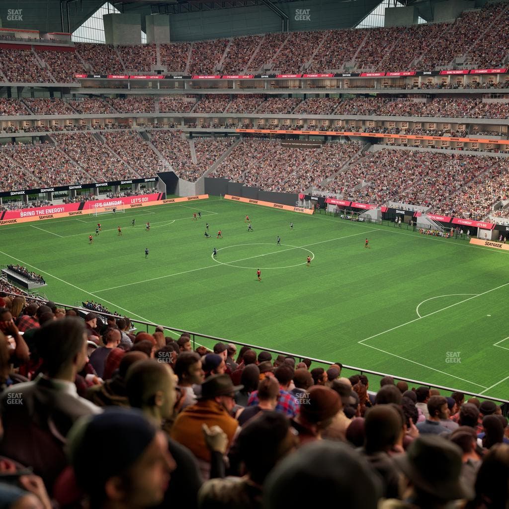 Mercedes-Benz Stadium - Section 204 Seat View