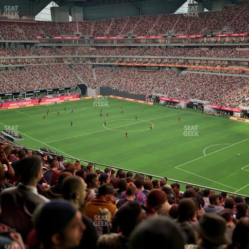 Mercedes-Benz Stadium - Section 204 Seat View