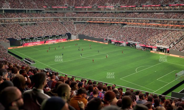 Mercedes-Benz Stadium - Section 204 Seat View