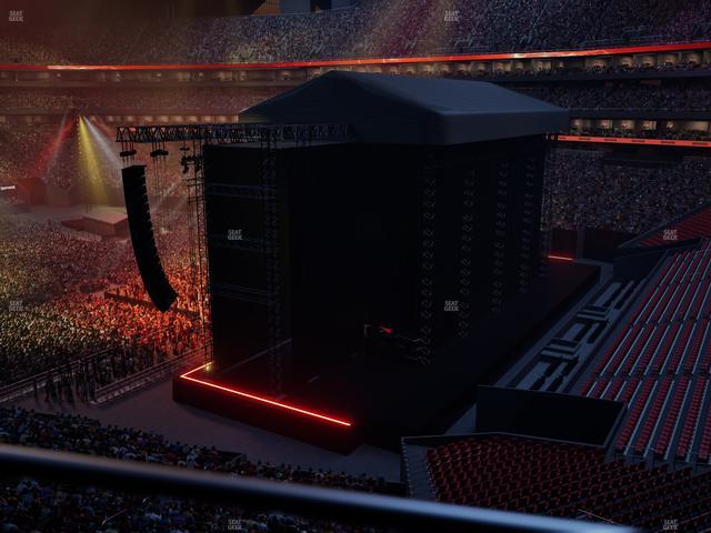 Mercedes-Benz Stadium - Section 204 Seat View