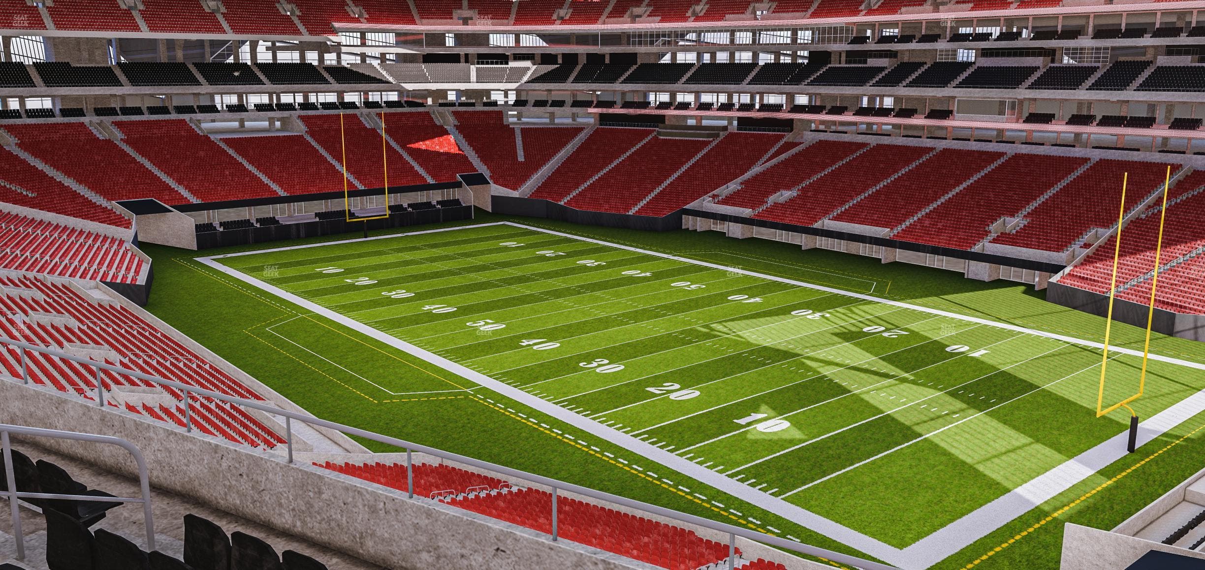 Mercedes-Benz Stadium - Section 204 Seat View