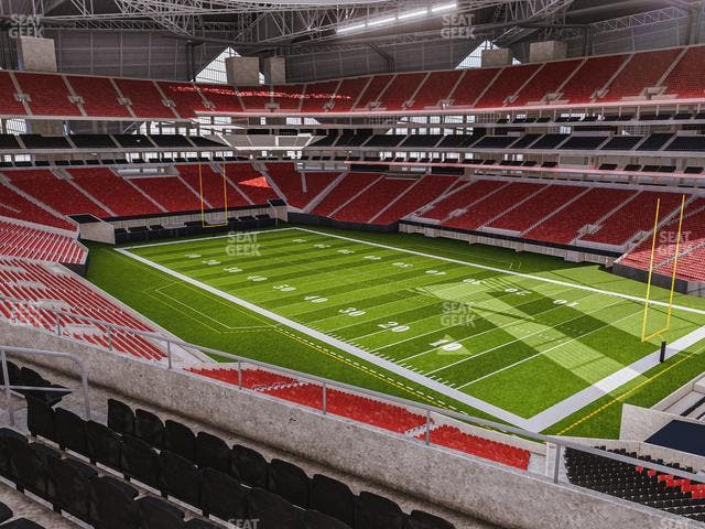 Mercedes-Benz Stadium - Section 204 Seat View