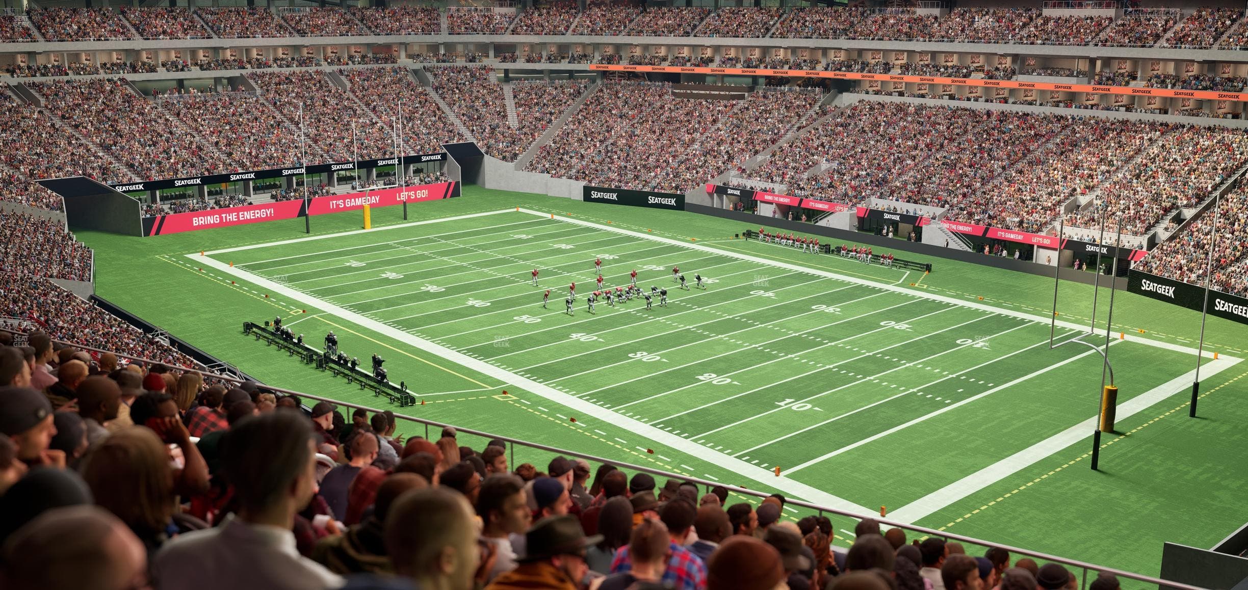 Mercedes-Benz Stadium - Section 204 Seat View