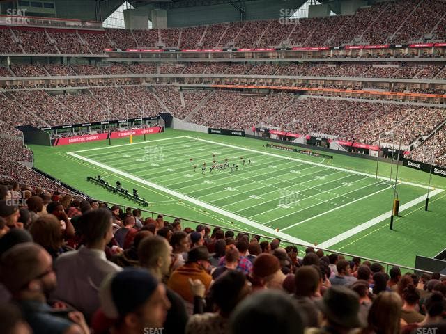 Mercedes-Benz Stadium - Section 204 Seat View