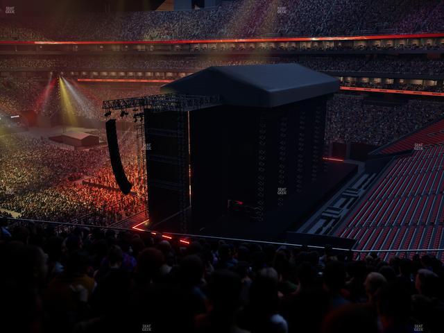 Mercedes-Benz Stadium - Section 204 Seat View