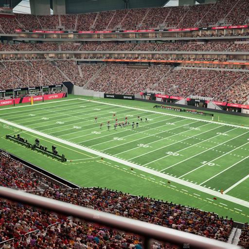 Mercedes-Benz Stadium - Section 205 Seat View