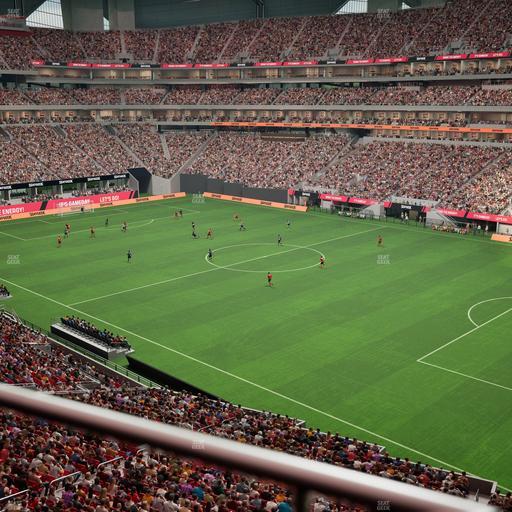 Mercedes-Benz Stadium - Section 205 Seat View