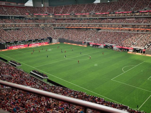 Mercedes-Benz Stadium - Section 205 Seat View